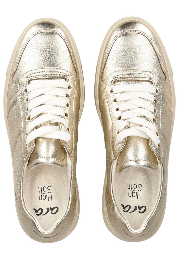 ara Sneaker Leder Platin