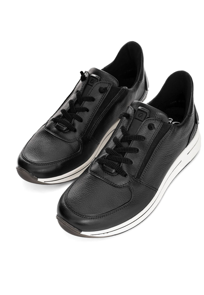 ara Sneaker Leder Schwarz
