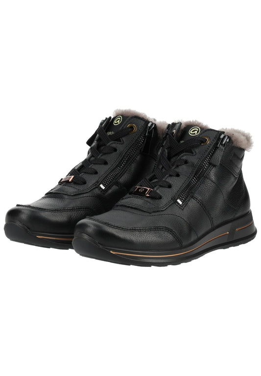 ara Sneaker Leder Schwarz