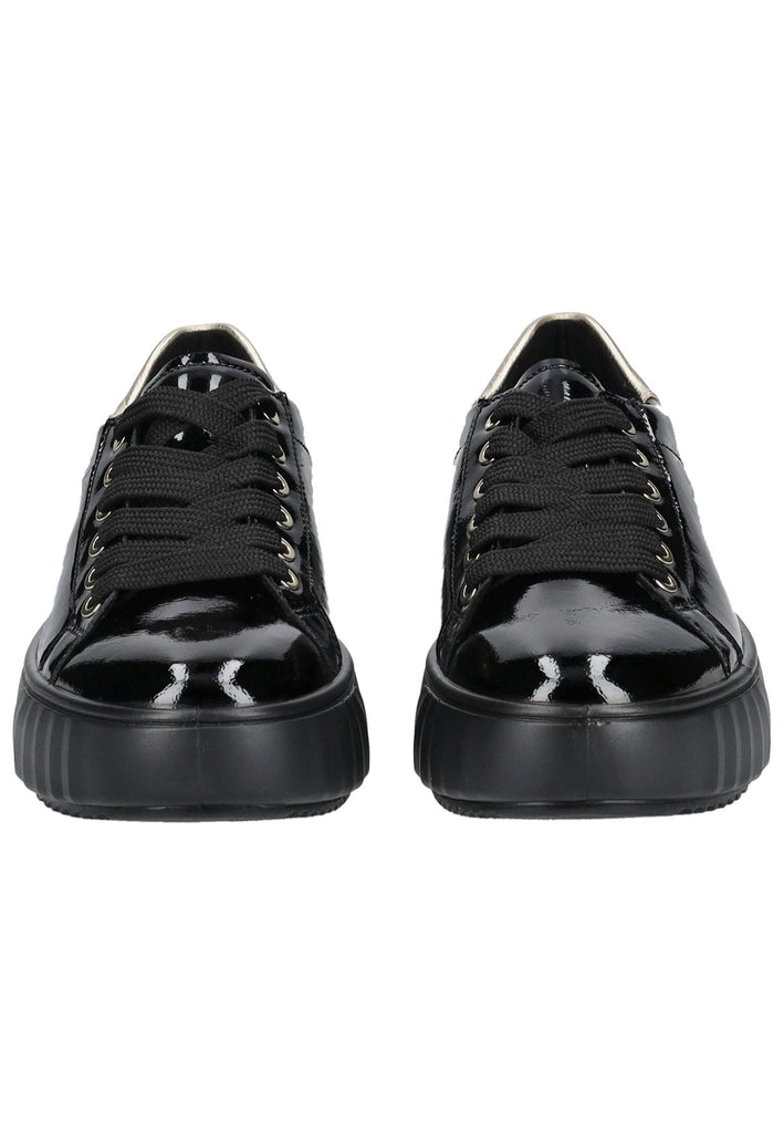 ara Sneaker Leder Schwarz Lack