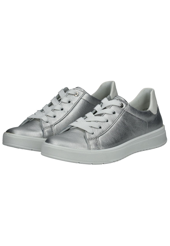 ara Sneaker Leder Silber