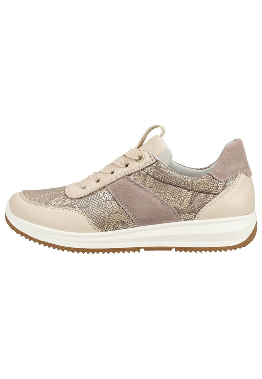 ara Sneaker Leder/Textil Beige