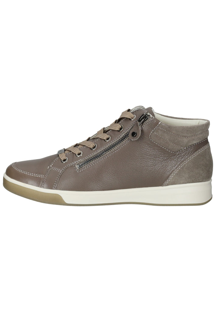 ara Sneaker Leder/Textil Grau