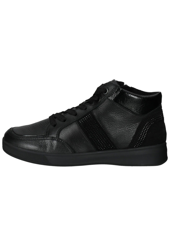 ara Sneaker Leder/Textil Schwarz