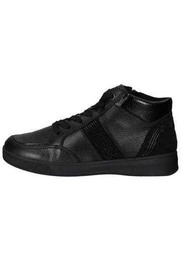 ara Sneaker Leder/Textil Schwarz