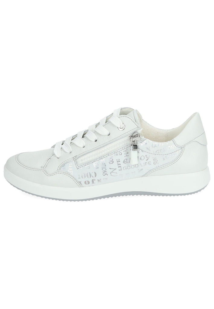 ara Sneaker Leder Weiß Kombi