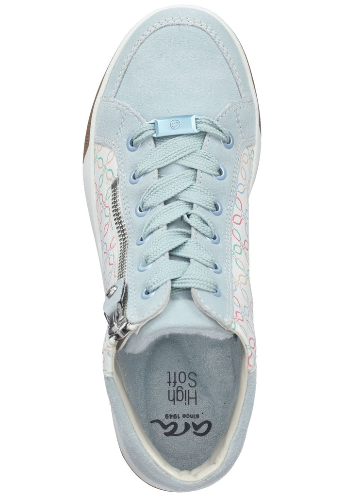 ara Sneaker Lederimitat Aqua