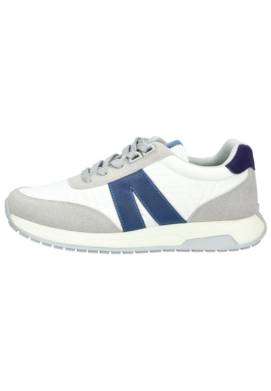 ara Sneaker Lederimitat/Textil Grau/Blau