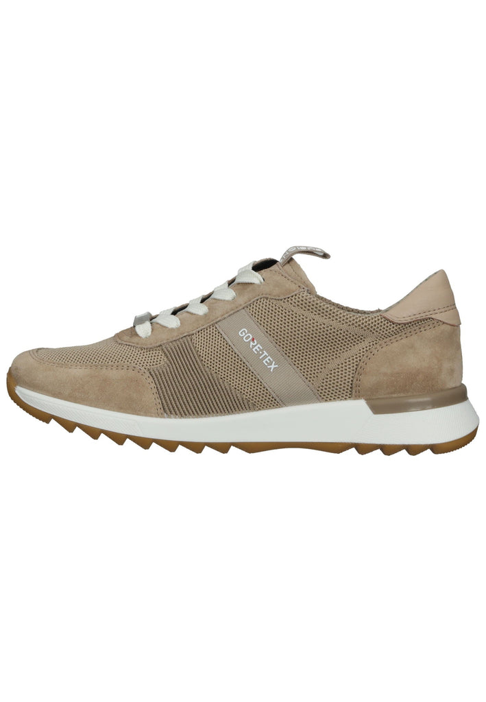 ara Sneaker Lederimitat/Textil Sand