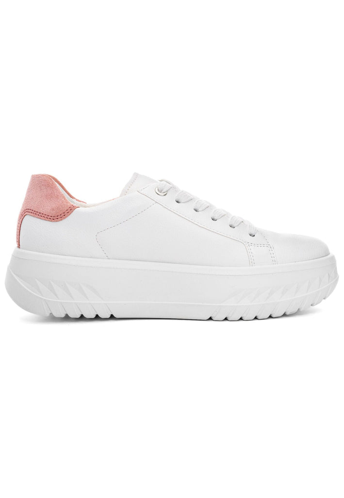 ara Sneaker Lederimitat Weiß