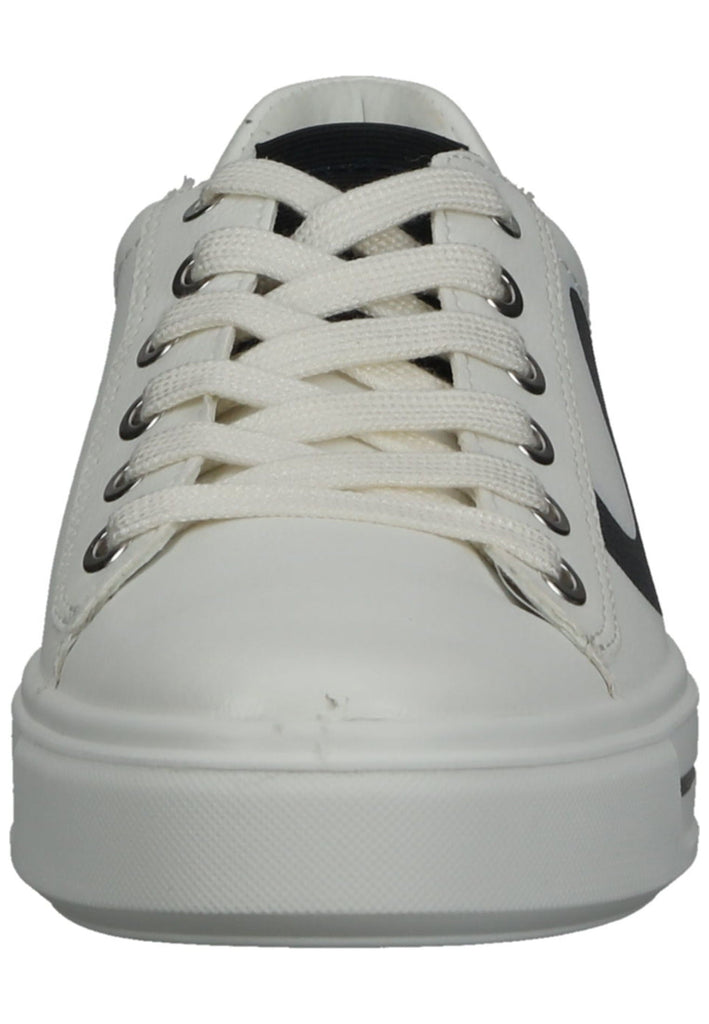 ara Sneaker Lederimitat Weiß/Blau