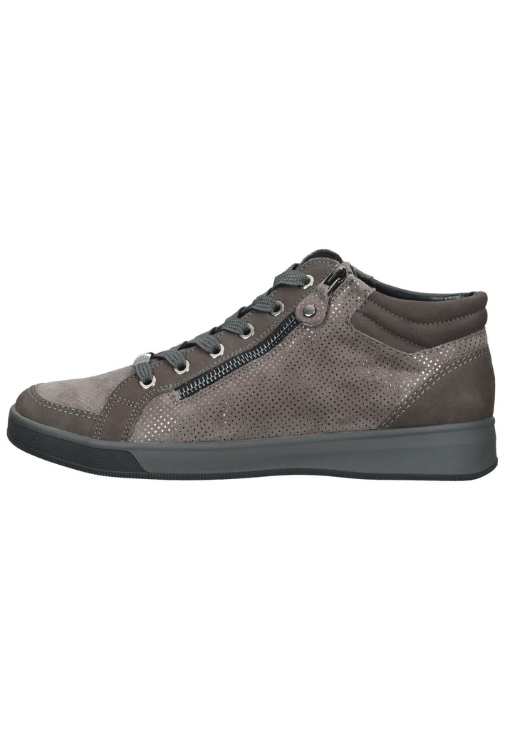 ara Sneaker Nubukleder/Textil Dunkelgrau