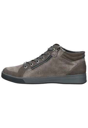 ara Sneaker Nubukleder/Textil Dunkelgrau