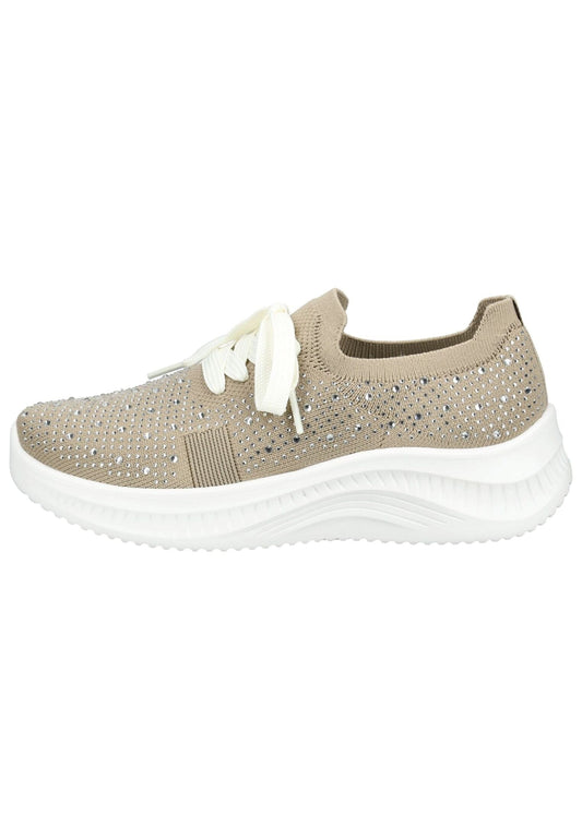 ara Sneaker Textil Silber