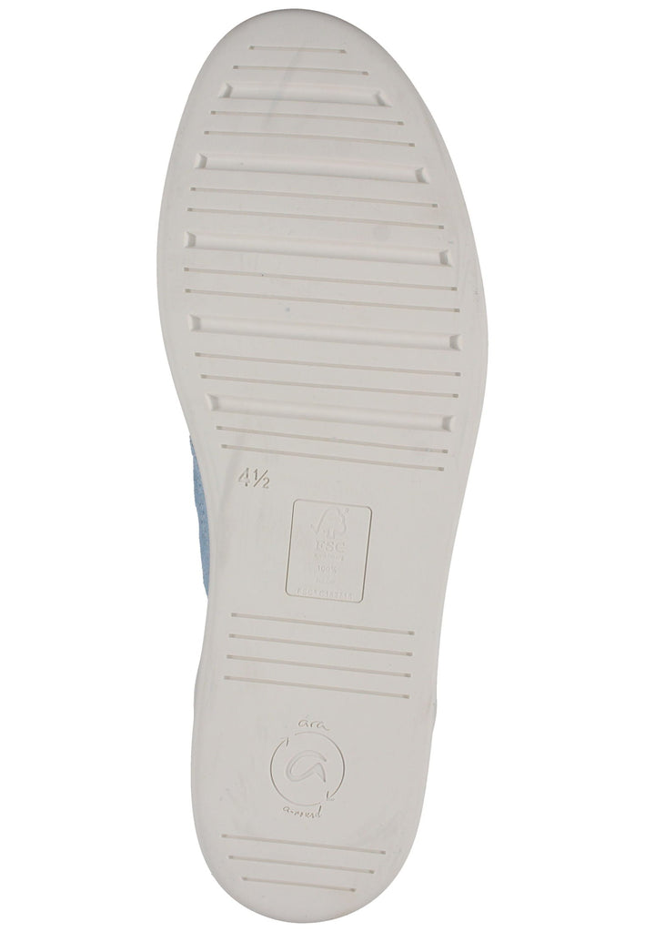 ara Sneaker Veloursleder Aqua