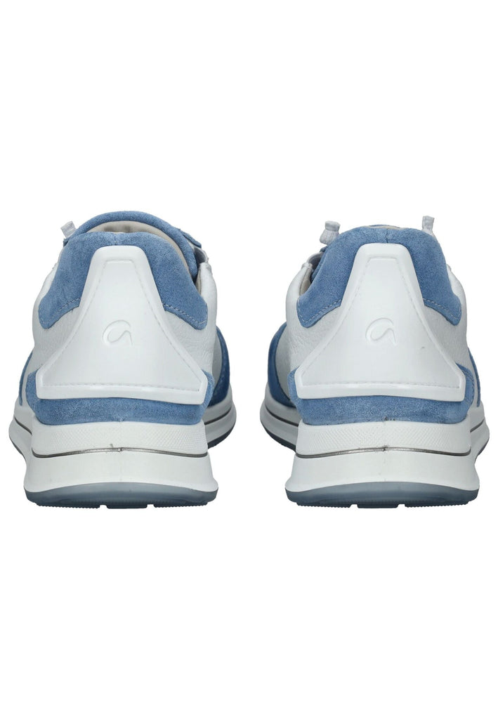 ara Sneaker Veloursleder Blau/Weiß