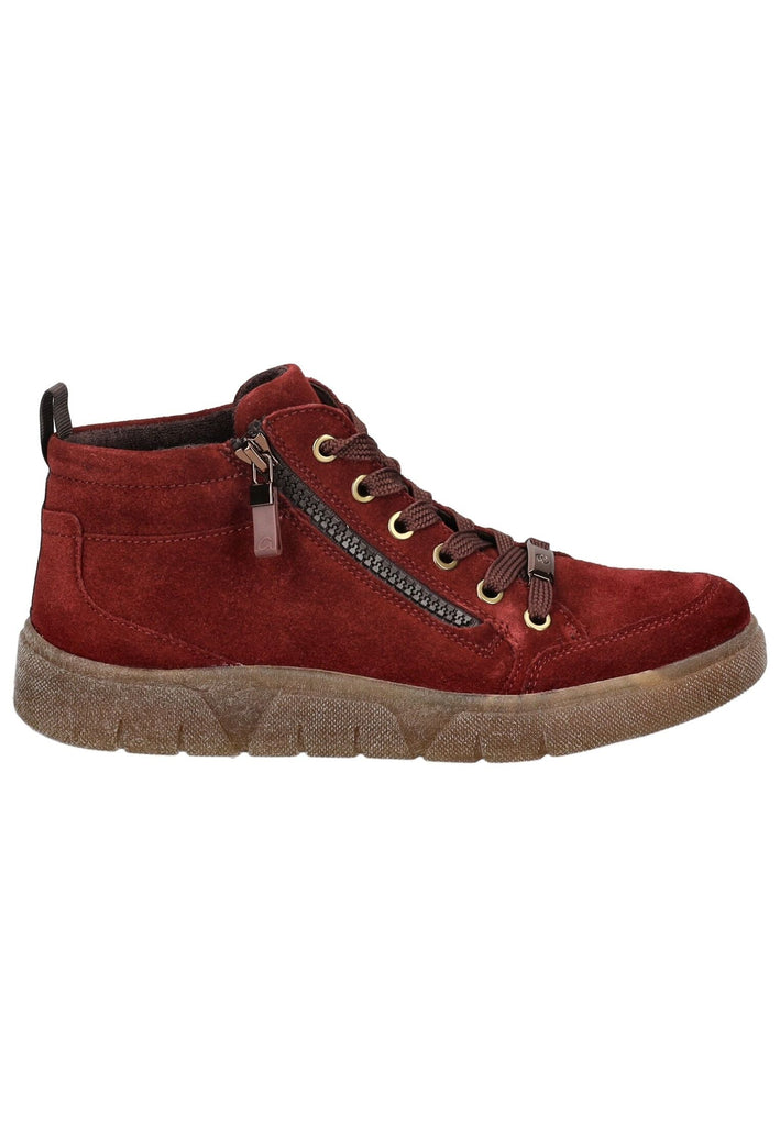 ara Sneaker Veloursleder Burgundy