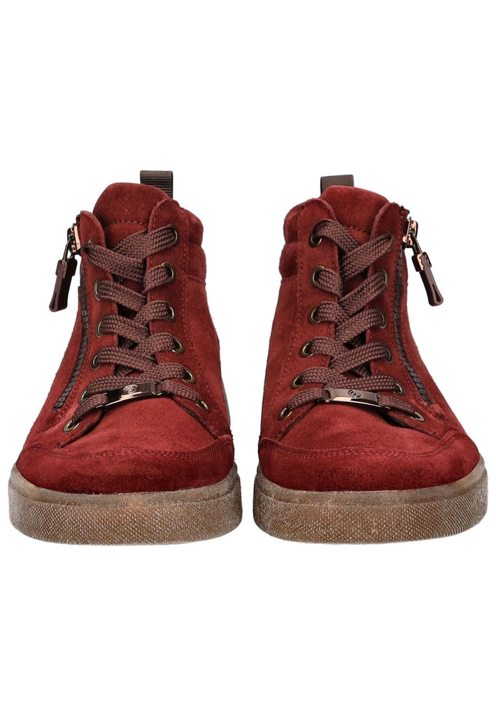 ara Sneaker Veloursleder Burgundy