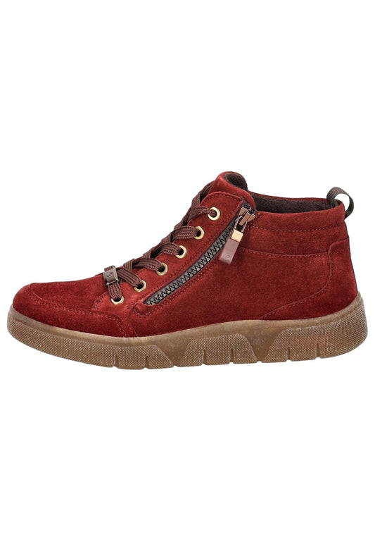 ara Sneaker Veloursleder Burgundy