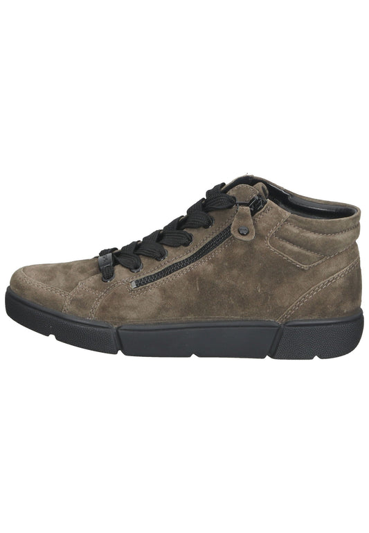 ara Sneaker Veloursleder Dunkelgrün
