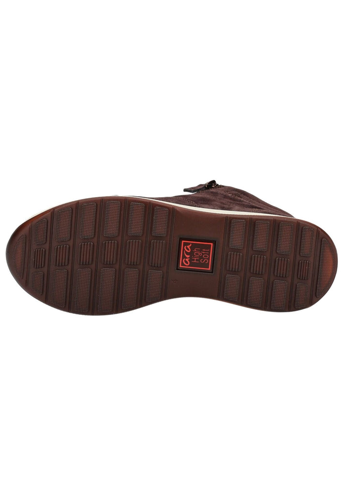 ara Sneaker Veloursleder Marone