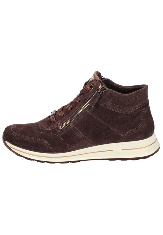 ara Sneaker Veloursleder Marone