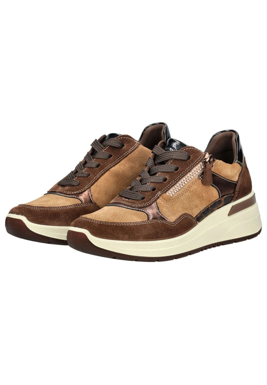 ara Sneaker Veloursleder Mocca