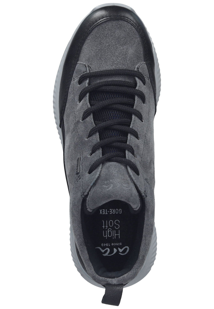 ara Sneaker Veloursleder Schwarz/Grau