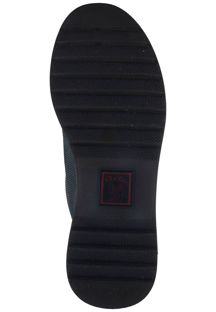 ara Sneaker Veloursleder/Textil Graphit