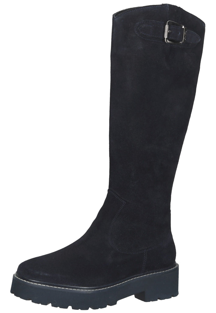 Stiefel ara Stiefel Veloursleder Blau