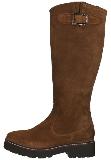 Stiefel ara Stiefel Veloursleder Cognac