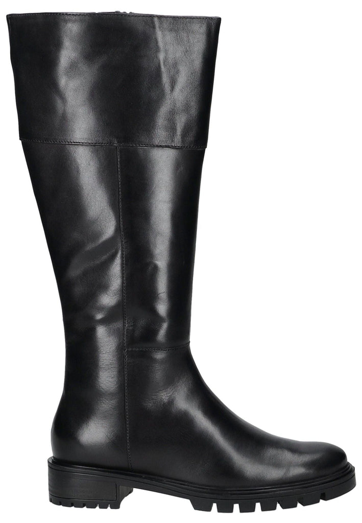 ara Stiefel Glattleder Schwarz/Schwarz
