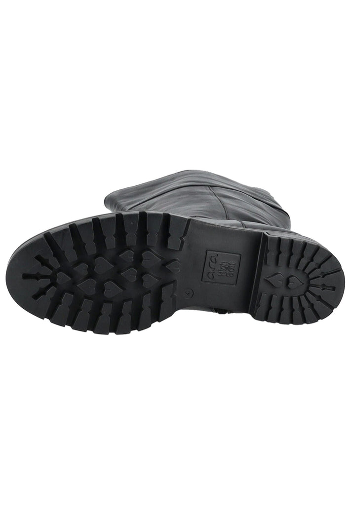 ara Stiefel Glattleder Schwarz/Schwarz