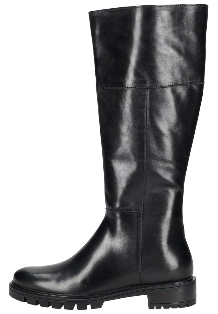 ara Stiefel Glattleder Schwarz/Schwarz