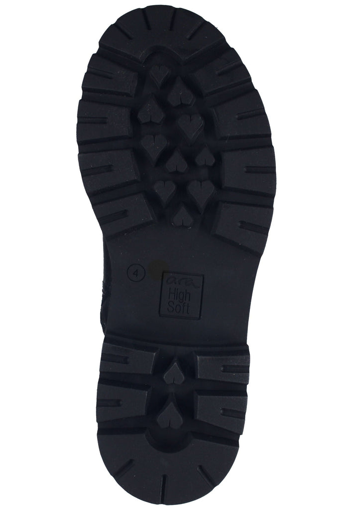 ara Stiefel Leder Schwarz