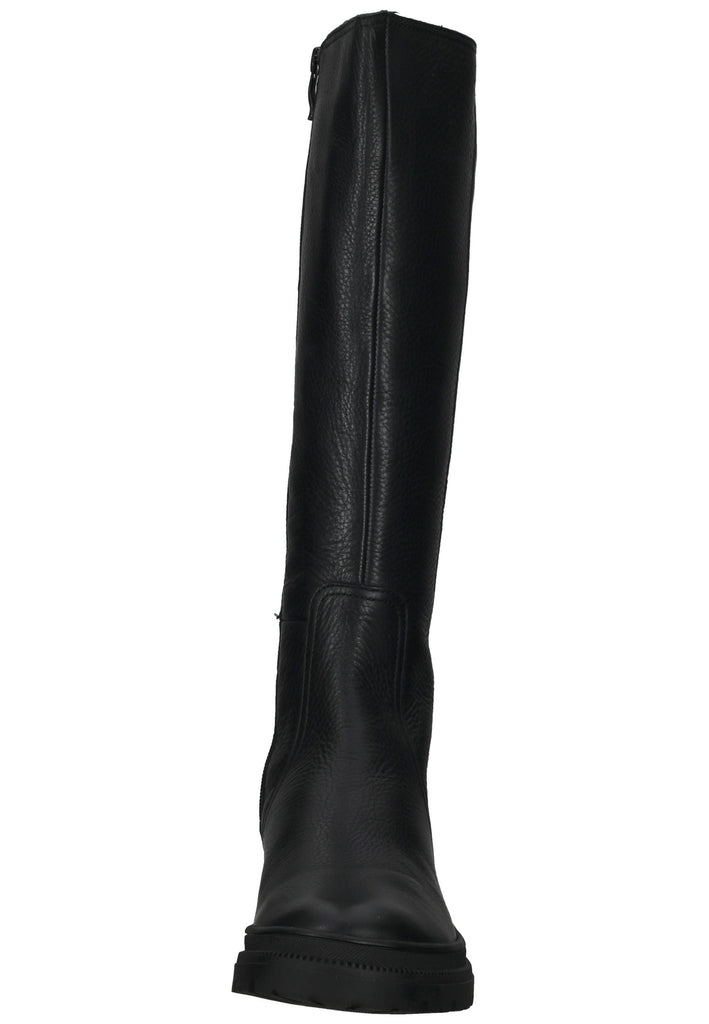 ara Stiefel Leder Schwarz