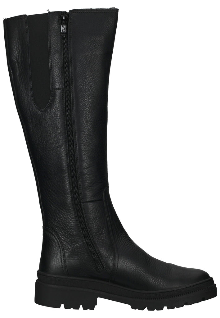 ara Stiefel Leder Schwarz