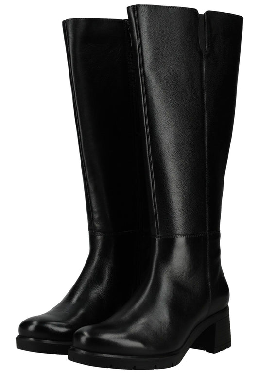 ara Stiefel Leder Schwarz