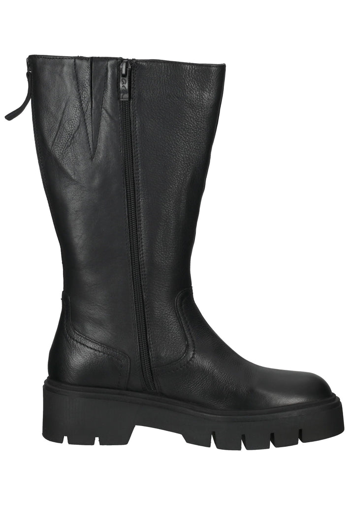 ara Stiefel Leder Schwarz Warmfutter