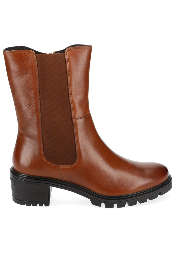 ara Stiefel Leder/Textil Cognac