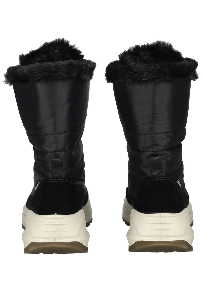 ara Stiefel Textil Schwarz Warmfutter