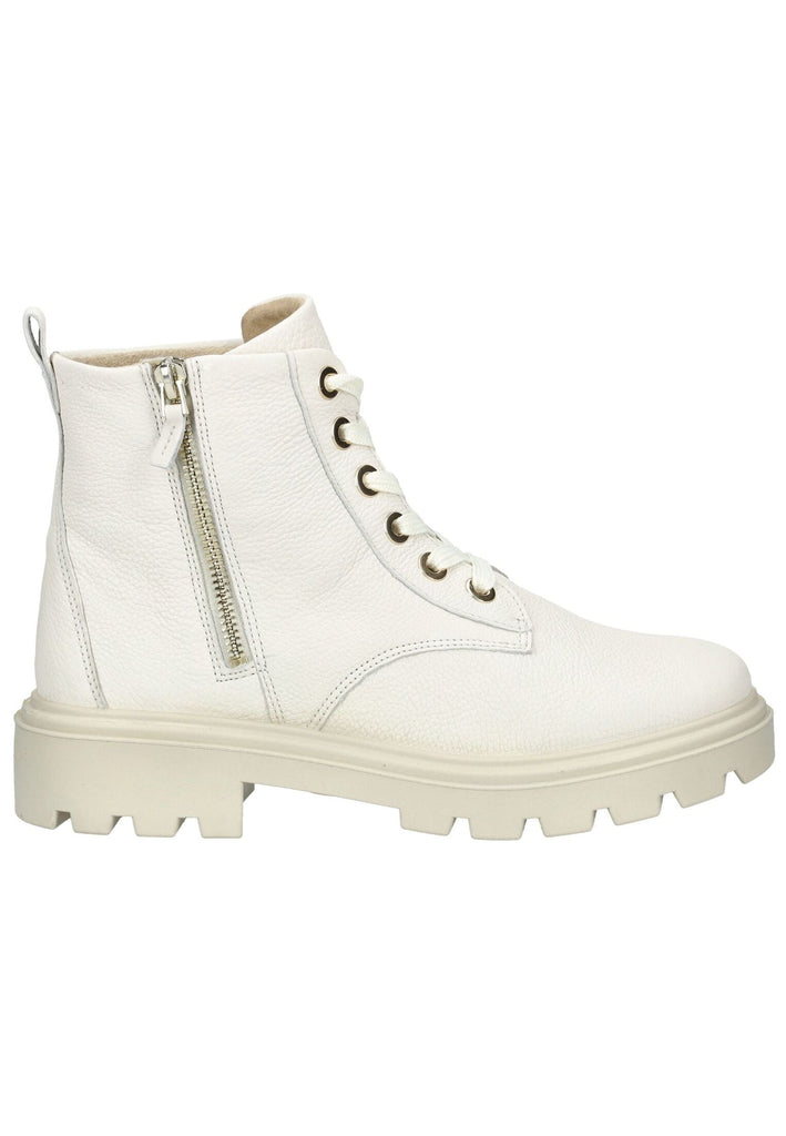 ara Stiefelette Glattleder Cream Warmfutter