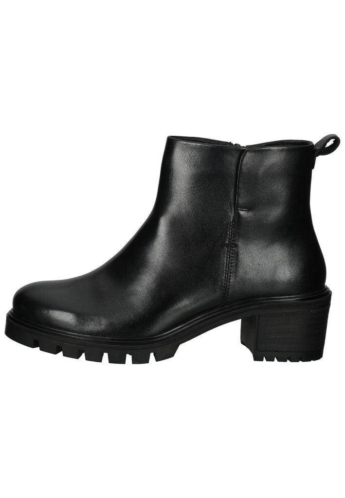 ara Stiefelette Glattleder Schwarz