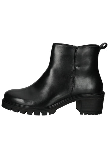 ara Stiefelette Glattleder Schwarz