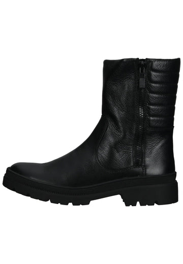 ara Stiefelette Glattleder Schwarz Warmfutter