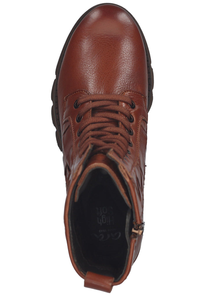 ara Stiefelette Leder Brandy