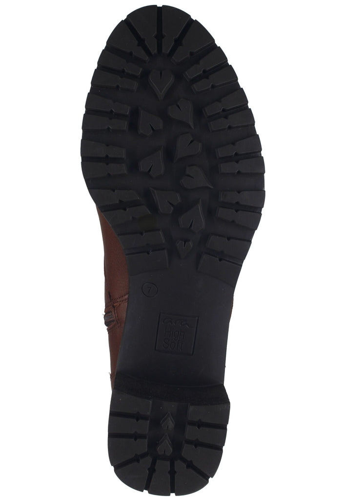 ara Stiefelette Leder Braun Warmfutter