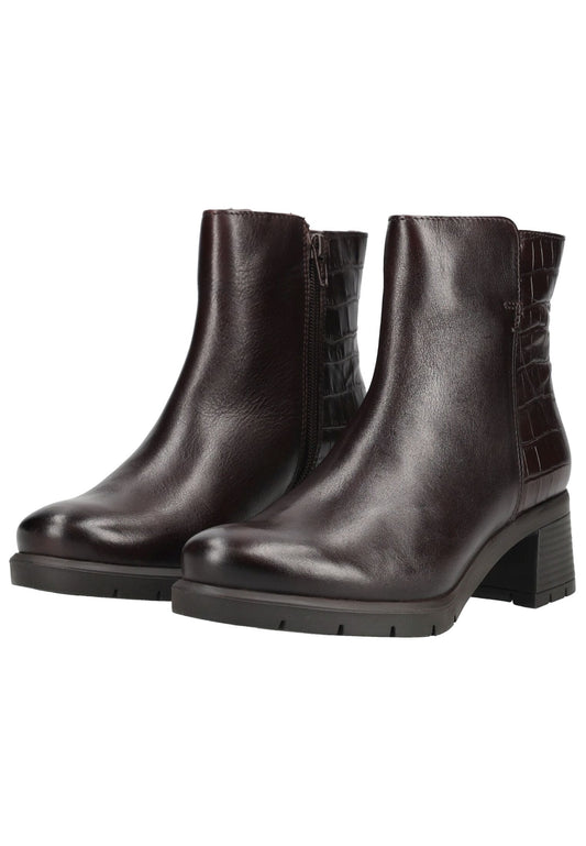 ara Stiefelette Leder Cacao