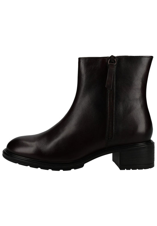 ara Stiefelette Leder Dunkelbraun