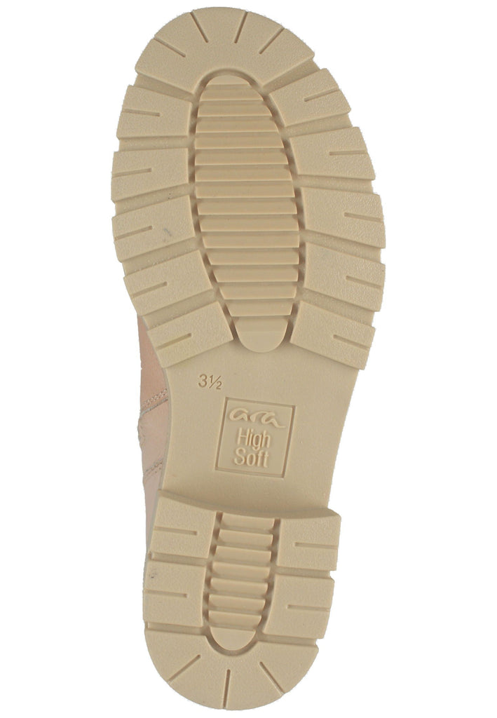 ara Stiefelette Leder Nude